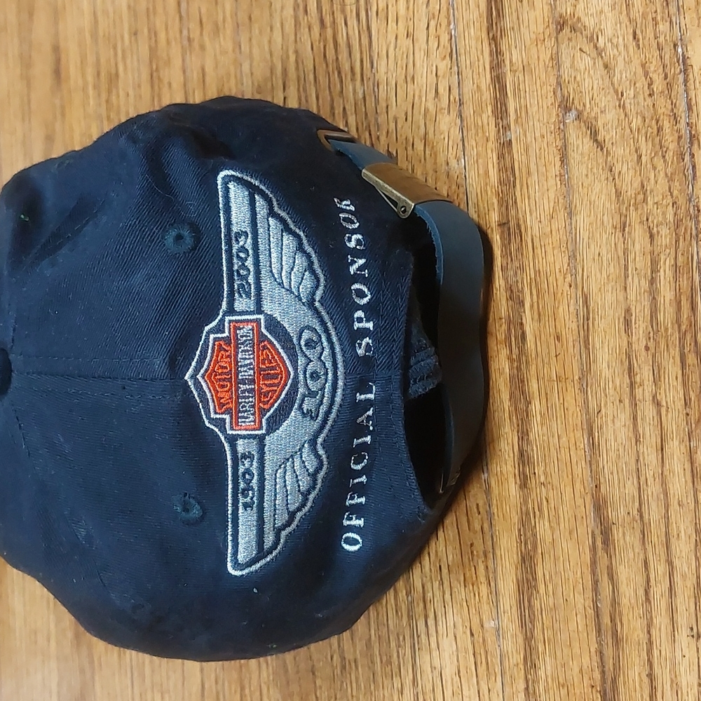 HARLEY DAVID 100TH ANNIVERSARY SPONSORED MILLER HAT
